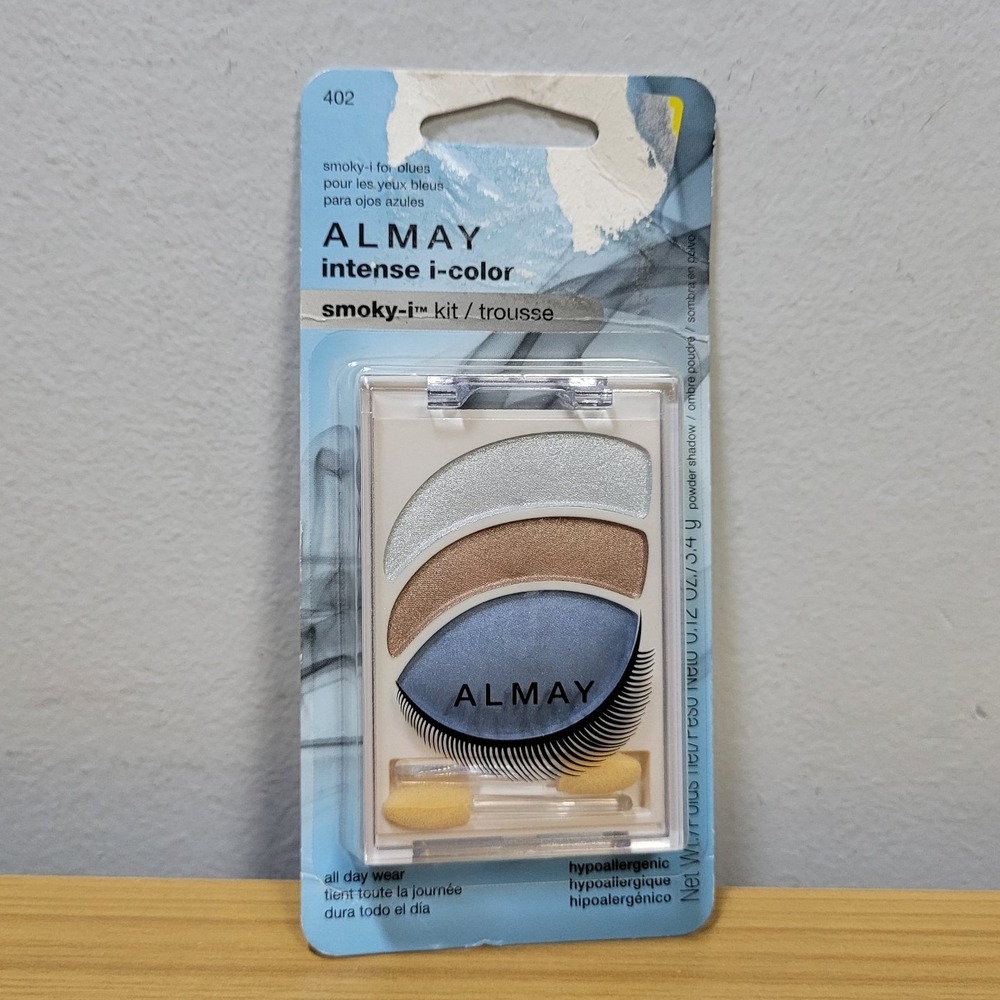 Almay Intense I-Color Smoky-I Kit For Blue Eyes #402 NEW Sealed in Package